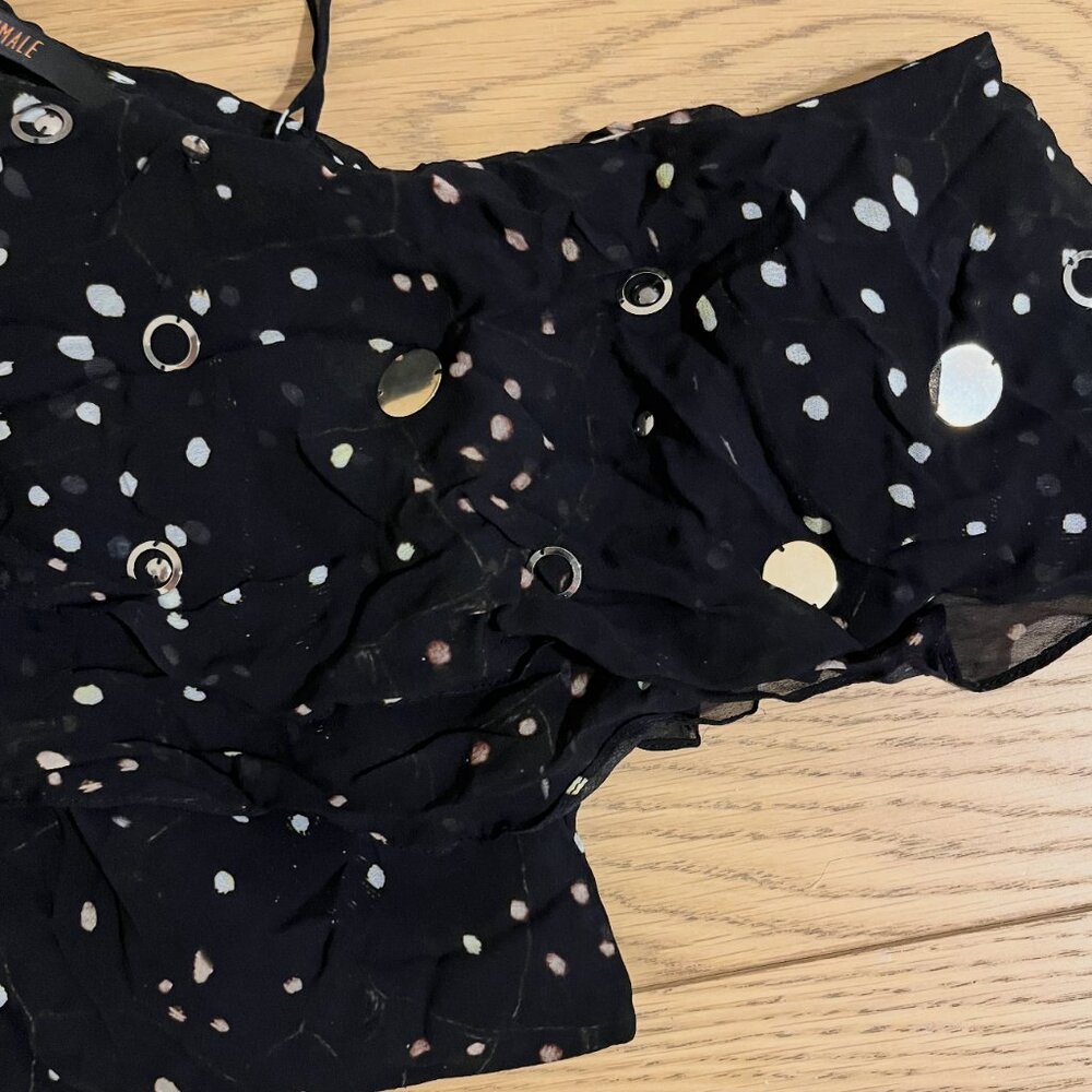 Animale Cropped Coin Top - Picture 5 of 5